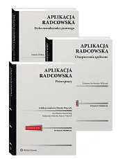 PAKIET: Aplikacja radcowska: Etyka zawodu radcy prawnego + Ubezpieczenia społeczne + Prawo pracy PAKIET: Aplikacja radcowska: Etyka zawodu radcy prawnego + Ubezpieczenia społeczne + Prawo pracy